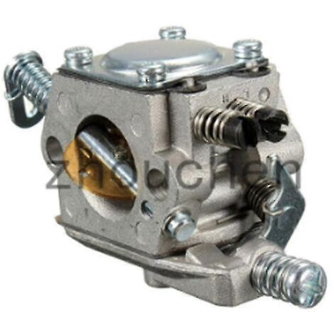 Carburateur Walbro de remplacement pour tronçonneuse Stihl 025 023 021 MS250 MS230 Zama, couleur argent.