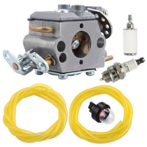 Carburatore 309376002, compatibile con i modelli RY3714 e RY3716. Adatto per carburatori di motoseghe a benzina Ryobi con candele e filtri carburante.
