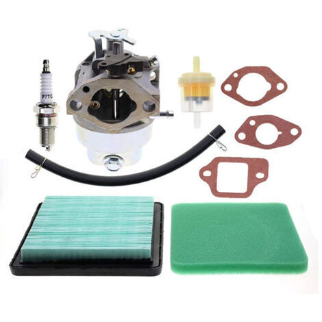 Carburatore con guarnizione e filtro dell'aria per motori Honda GCV135 e GCV160 - Compatibile con i tosaerba HRB216, HRR216 e HRT216