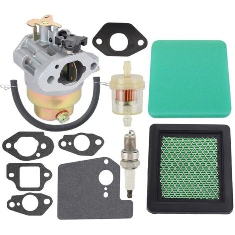 MUMU Carburatore con guarnizione, kit filtro aria per Honda GCV135 per GCV160 GC135 GC160 Motore HRB216 HRR216 HRS216 HRT216 HRZ216 Sostituisce 16100-Z0L-023 Tosaerba YMYNY