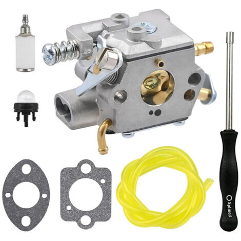 Carburatore per decespugliatore Husqvarna 584901401 525L 525LS 525LST 525ES 325HE3 325HE4 525RXT con pompetta di adescamento, filtro carburante, strumento di regolazione del carburatore