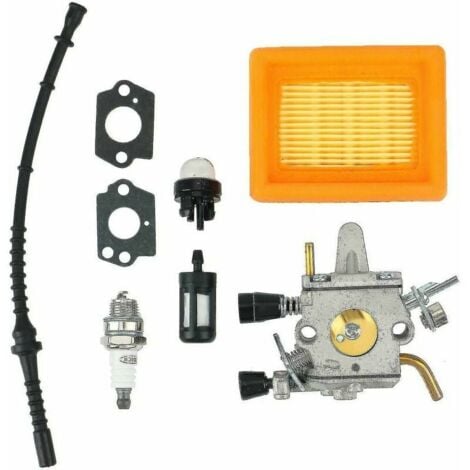 Carburatore per Stihl Fs400 Fs450 Fs480, filtro aria e carburante inclusi, accessorio per decespugliatore.-DPZO