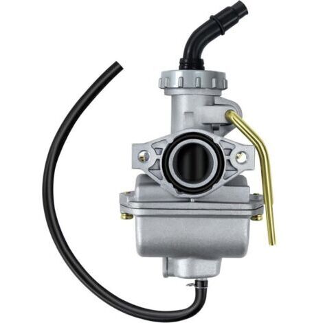 Carburatore PZ20 da 20 mm con valvola manuale per motori a 4 tempi da 50cc, 70cc, 90cc, 110cc e 125cc per mini quad, ATV, moto da cross e pit bike.