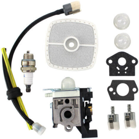 Carburatore regolabile RB-K93 per Echo SRM-225 GT-225 PAS-225 GT-225, carburatore ad avviamento facilitato con kit di messa a punto a bulbo di adescamento.