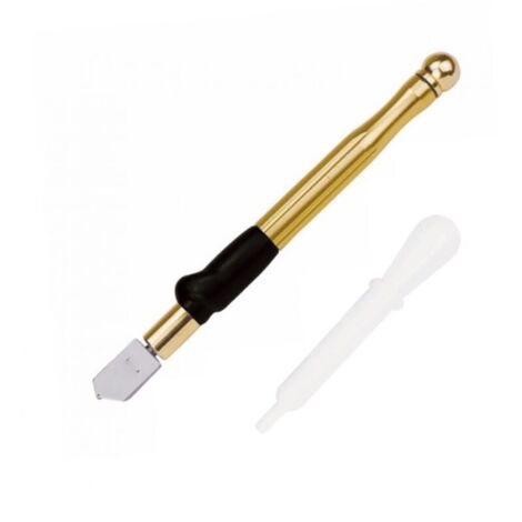 Carbure de tungstène tungstène Alliage Poignée Outil de coupe Verre avec Gamme 2-20 mm Self-oiling cutter pour carreaux de mosaïque en verre épais et