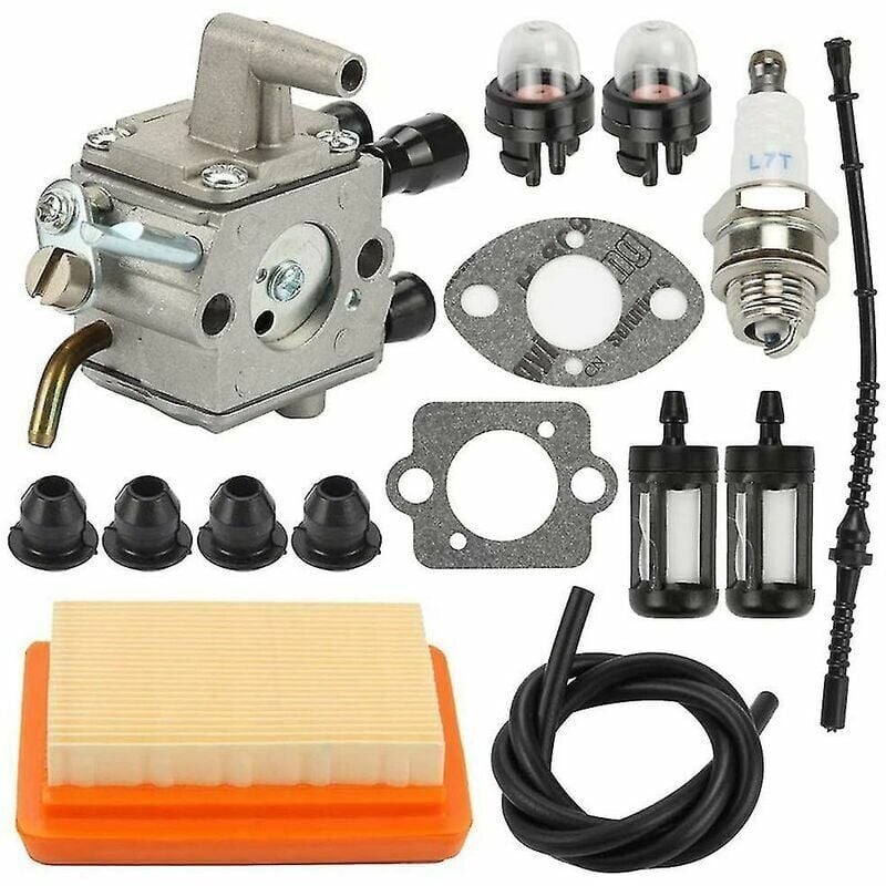 SNQ - Carburetor Air Filter Kit Compatible for FS120 FS200 FS250 FS300 FS350 FR350 FR450 FR480 Replace 4134 120 0653 4134 120 0603