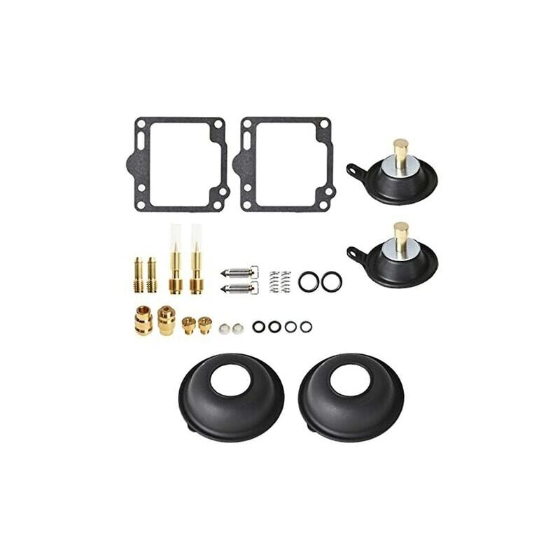 SNQ - Carburetor Diaphragm Repair Kit For Yamaha Virago Xv 750 1988-1997