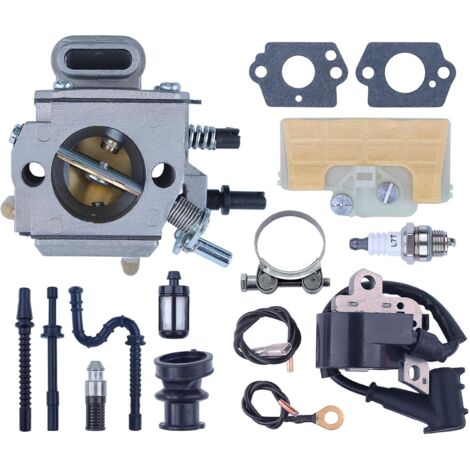 COOCHEER Carburetor Kit for STIHL 029 039 MS290 MS390 MS310 Chainsaw, ADEFOL Carburetor + Ignition Coil + Air Filter + Spark Plug + Fuel Filter + Gasket