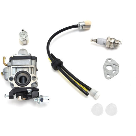 Carburetor Kit Spark Plug Oil Tube Assembly for Poulanpro 46cc Pr46bt Poulan Pro Blower Kit 967086901