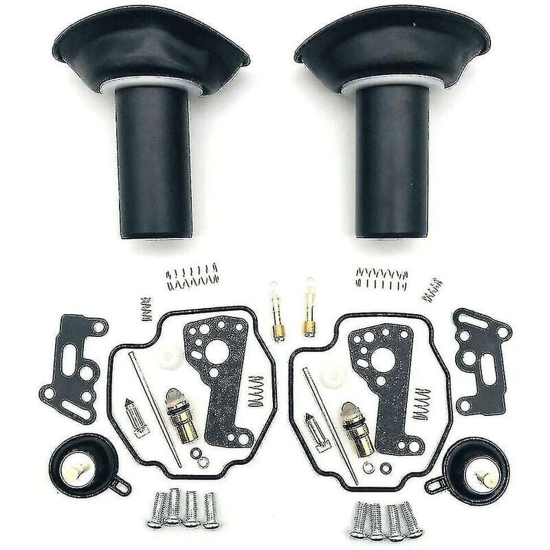 SNQ - Carburetor Repair Kit For Virago Xv535 1990-2001 Xv 535 Plunger Diaphragm