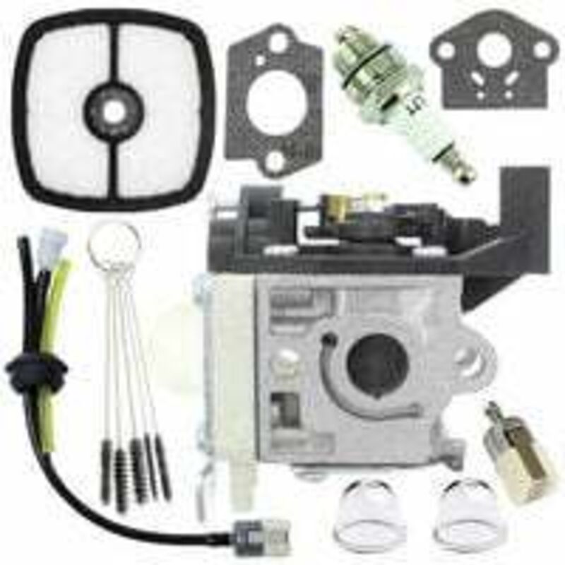 Carburorteur carb Reconstruction de tuyaux de Carburant et d'ampoules d'amorçage pour Zama RB-K94 Kit de carburateur Echo SRM-265 SRM-265ES Tondeleur