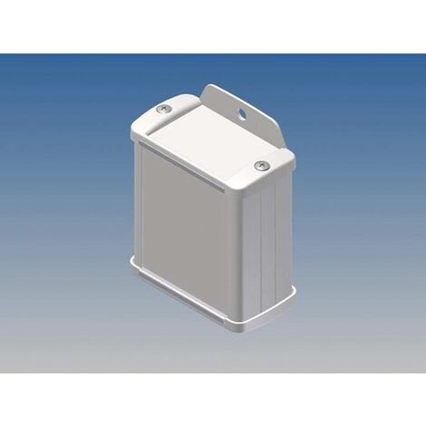 CARCASA DE ALUMINIO - COLOR BLANCO - 70 x 59.9 x 30.9 mm - con brida