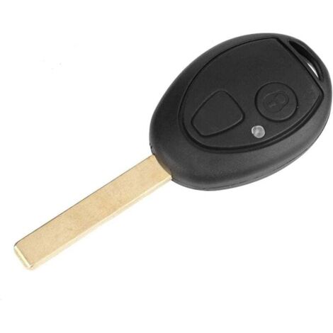 Carcasa de llave de coche Ulisem Dioche de 2 botones, compatible con MG ZT (Rover 75) y MG ZT (Rover 75)