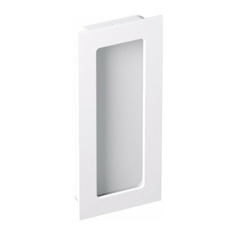 

Carcasa de puerta corredera 544.54B120 poliamida 98 blanco señal mate puerta rectangular espesor de 17 mm largo 120 mm ancho 54 mm HEWI