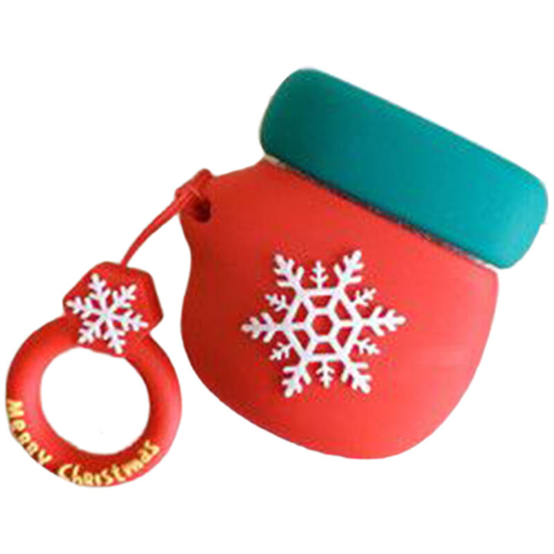 

Carcasa protectora de silicona para auriculares,Navidad