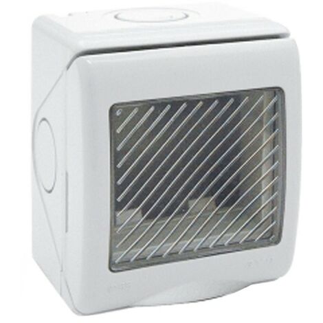 Carcasa resistente a la intemperie para el Sistema Ave Serie 45 IP55 2 módulos 45ST02