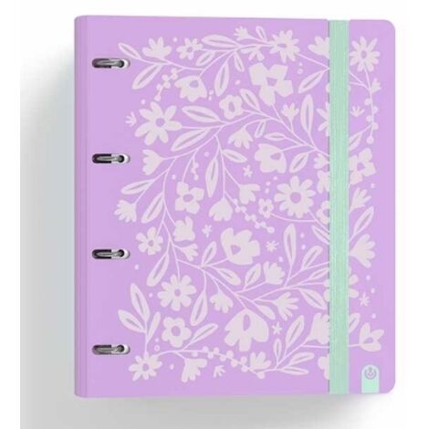 Carchivo Carpeta de Anillas Carpeblock360 Violeta A4