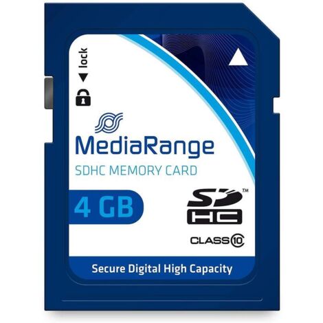 CARD MediaRange 4GB SDHC CL.10