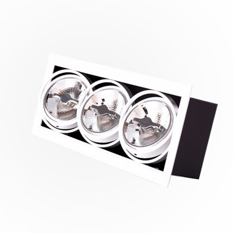 Cardan LED Downlight Strahler 36W 3600Lm 4200ºK CREE RA►90 40.000H [JW-CAR-LED-3x12W-W]