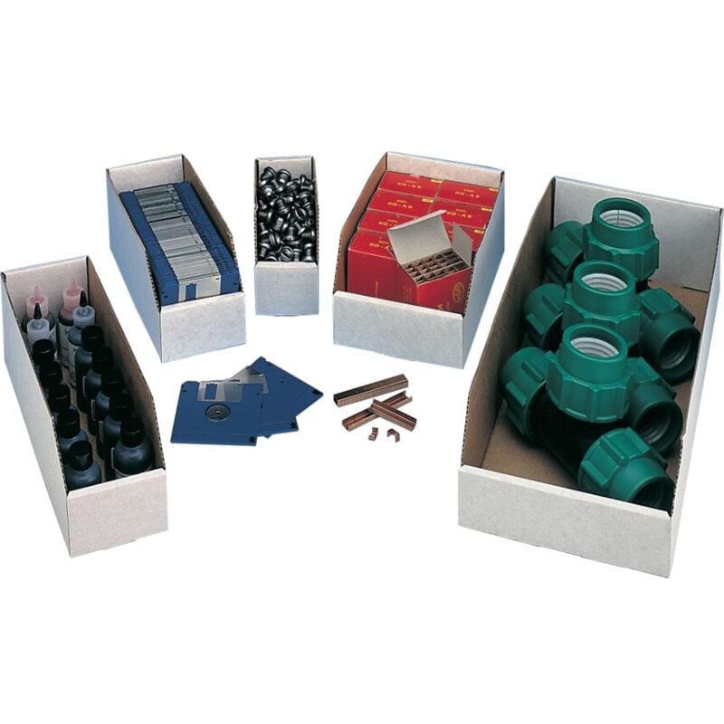 Cardboard Storage Bin L9XW4XH4.5' (50) - Avon