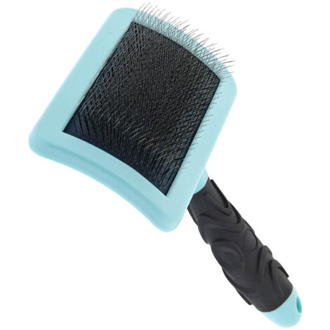 Carder Petit: Carde en plastique avec pointes dures pour chiens et chats