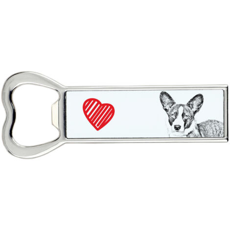 Cardigan Welsh Corgi - Décapsuleur chien, ouvre-frigo personnalisé, cadeau homme unique par Art-Dog