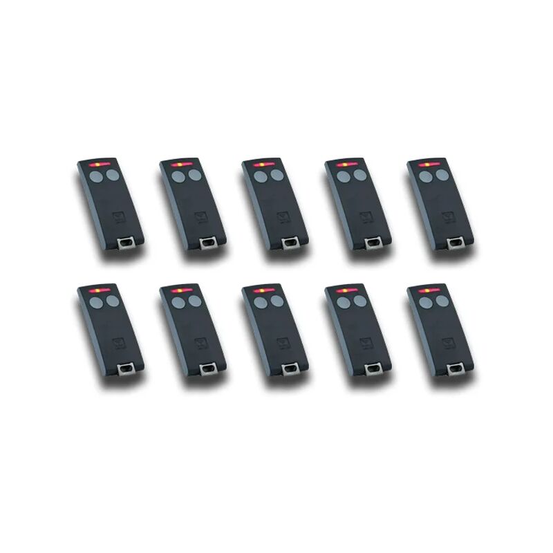 10 x télécommande 2 canaux 433 mhz s504 txq504c2 - Cardin