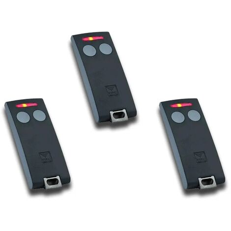 cardin 3 x télécommande 2 canaux 433 mhz s504 txq504c2