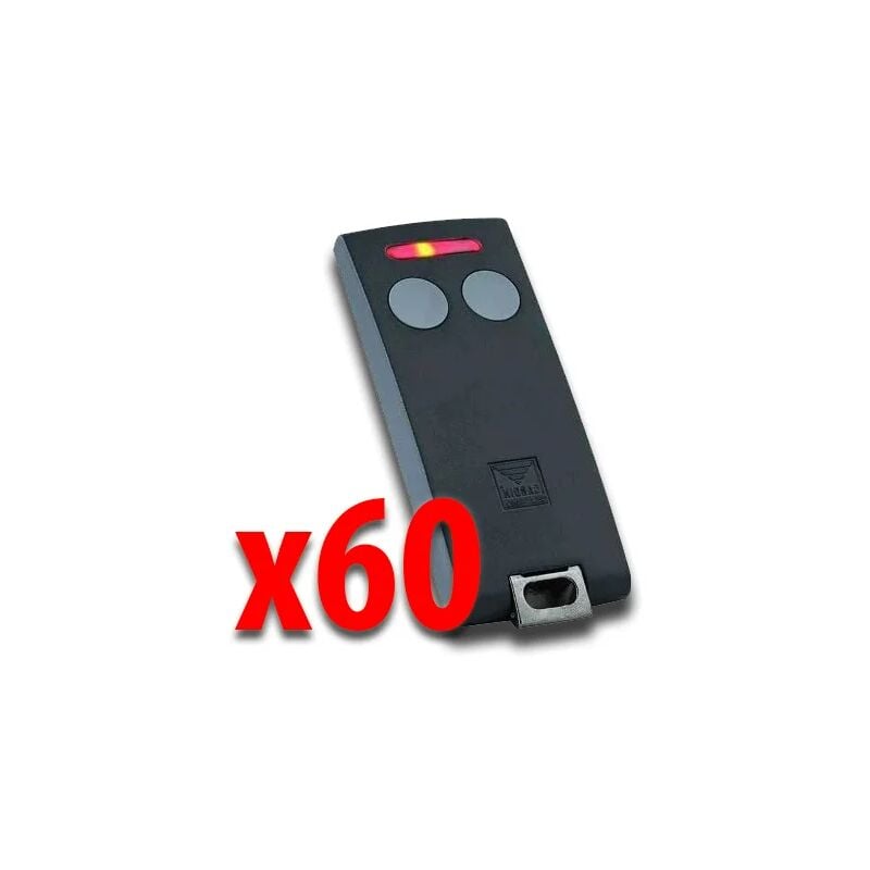 

60 mandos de 2 canales 433 mhz s504 txq504c2 - Cardin