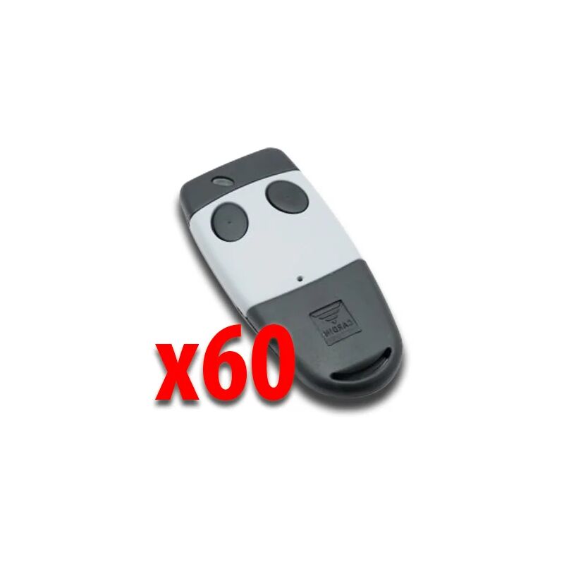 

60 mandos de 2 canales 433 mhz s449 txq449200 - Cardin