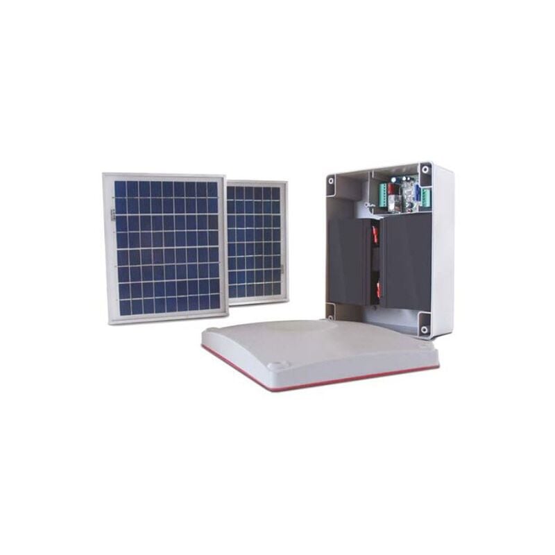 SunPower Kit d'alimentation panneaux solaires applicables sur tous les automatismes 24Vdc - Cardin