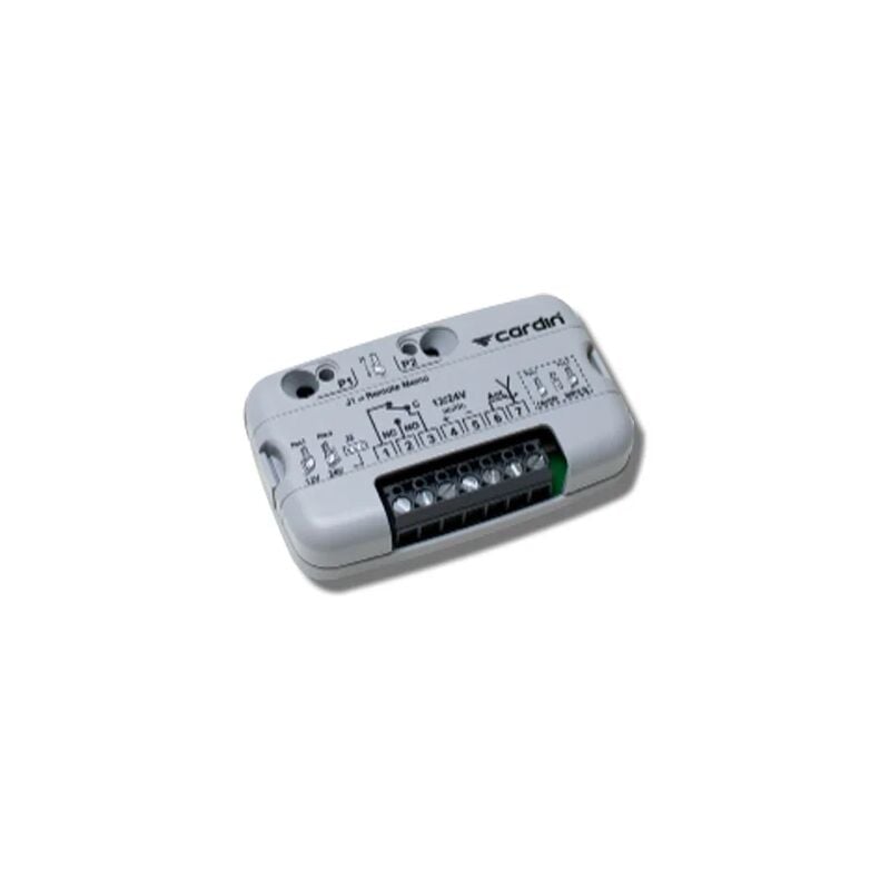Cardin - mini récepteur monocanal 868mhz 12/24vac-dc rqm508c1