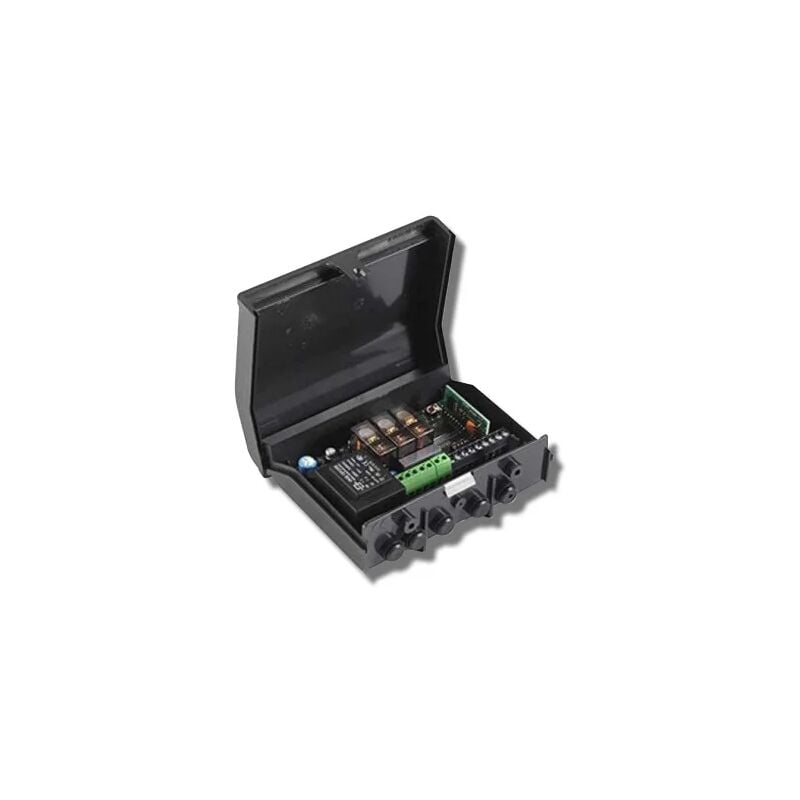 Radioprogrammeur pour rideaux métalliques 230v-600w 433mhz rpq504 (new rpqblack) - Cardin