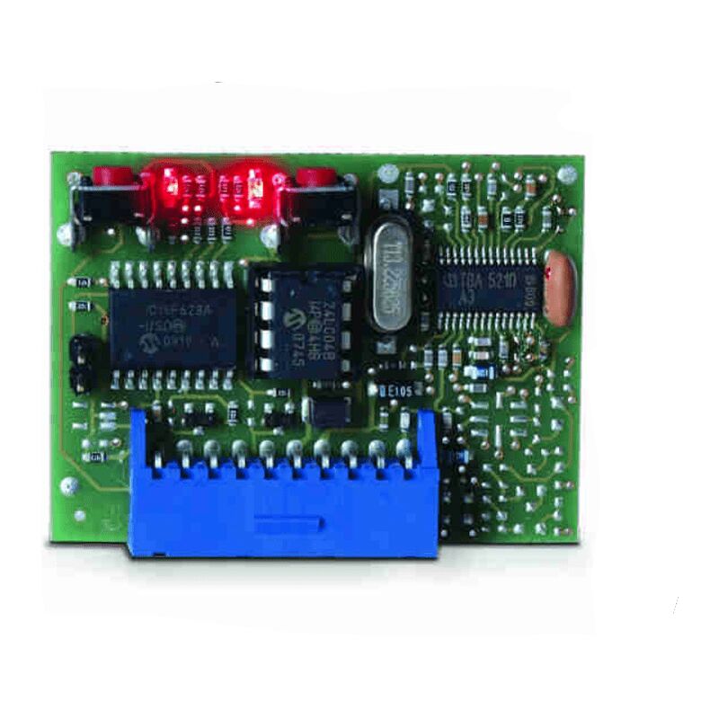 Cardin - NOIREOC2 - Récepteur de carte double canal à connexion rapide Telcoma NOIREOC2 (5 Vcc)