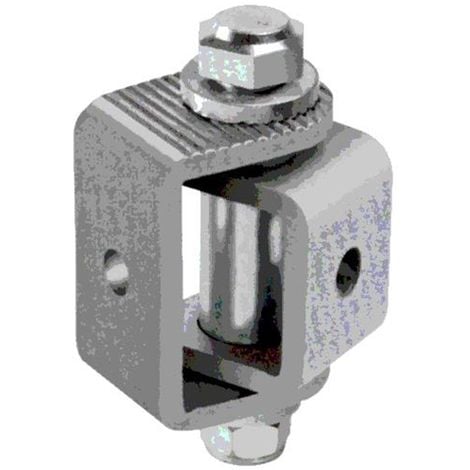 DCK Cardine a Saldare Regolabile per Cancelli Misura Piccola Fc 100 con Cavallotto 1 PZ