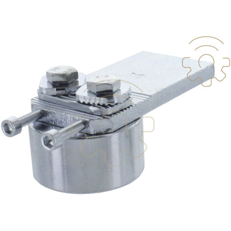 cardine regolabile per cancelli art 345R con cuscinetto   70 mm