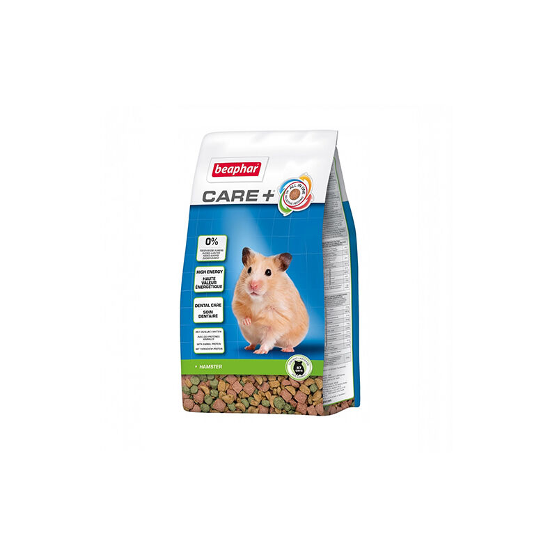 

CARE+ HAMSTER Alimento Extrusionado para Hámsters, 250 gr - Beaphar