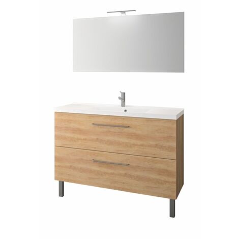 CAREA - Concept plan vasque + meuble tiroirs LUNEA 120 cm