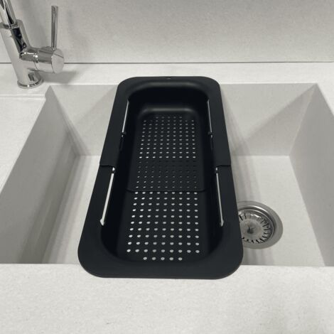 CAREA - Egouttoir extensible noir