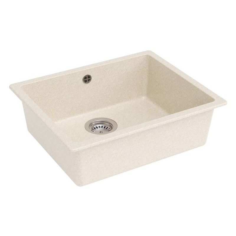 Carea - Evier sous et sur plan modula Sable