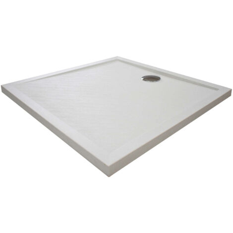 CAREA - Receveur CAPRI Grip 90x90 - Blanc