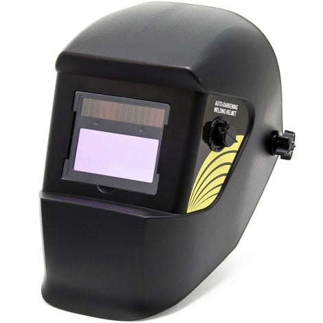 Careta de soldadura Black unlimited, oscurecimiento completamente automático, gran campo de visión