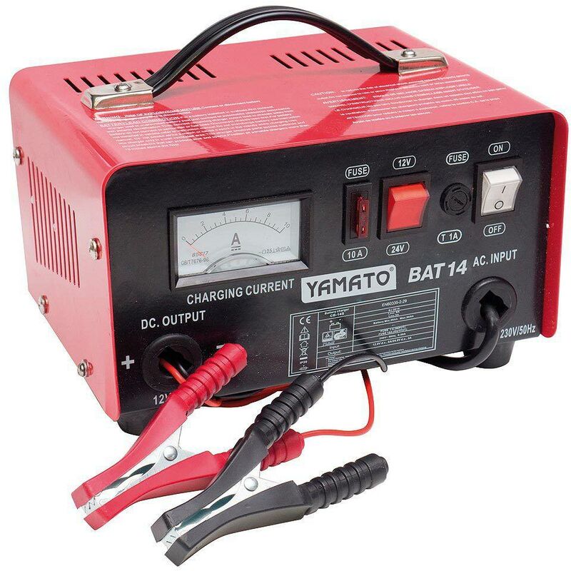 

Carga baterias Bat-14 12/24 V. 20-90 Amperios