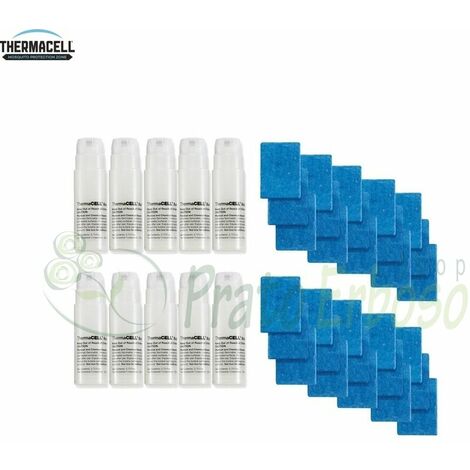 Carga de 120 horas para dispositivos ThermaCELL