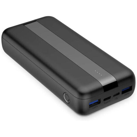 Carga todos tus dispositivos sin importar donde vayas con esta batería externa. Gracias a su capacidad de 20.000 mAh podrás cargar un smartphone más d