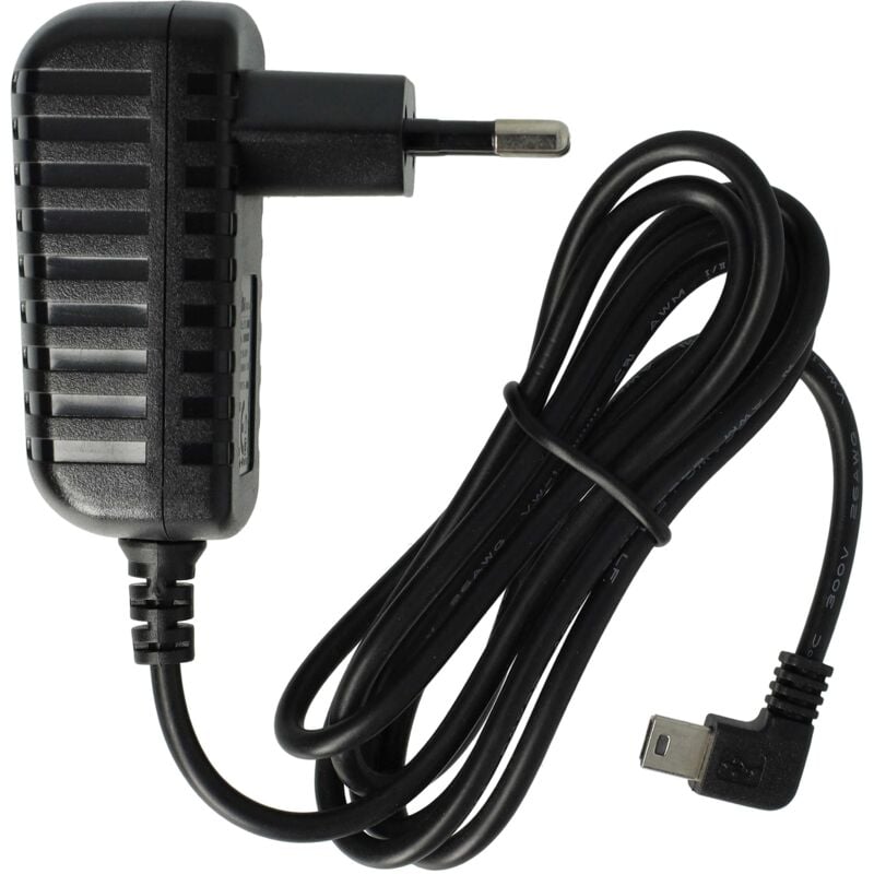 

Cargador 220V (1A) con Mini-USB para Aiptek AHD AF1, AHD H12 Extreme, AHD H23, AHD H350, AHD H500