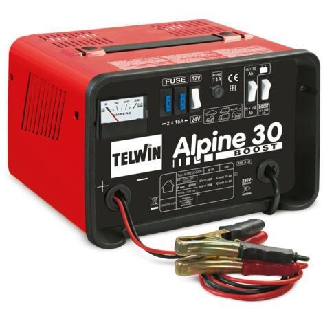 Cargador Alpine 30 Boost para batería a electrolito TELWIN