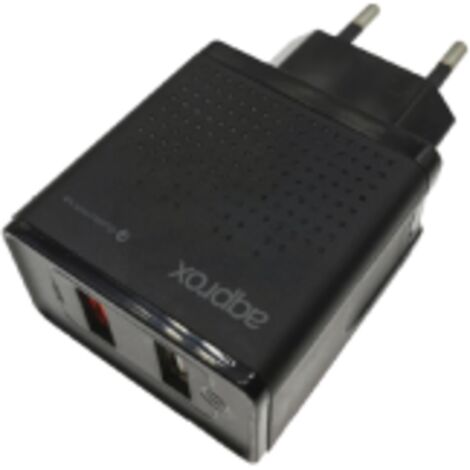 CARGADOR APPROX APPUSBWALLQC QUICK CHARGE 3.0