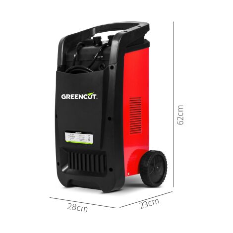 Cargador automático de baterías multifunción 12V/24V 230A-GREENCUT