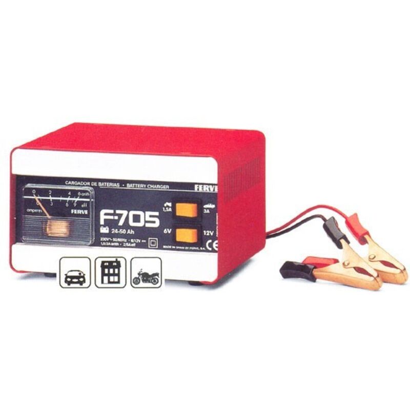 

Cargador De Bateria 6-12V 1,5-3A